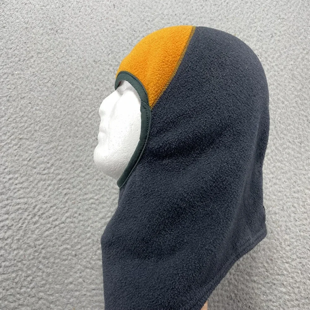 Patagonia Balaclava Kids Large Gray Fleece Hood Mask Colorblock USA Winter